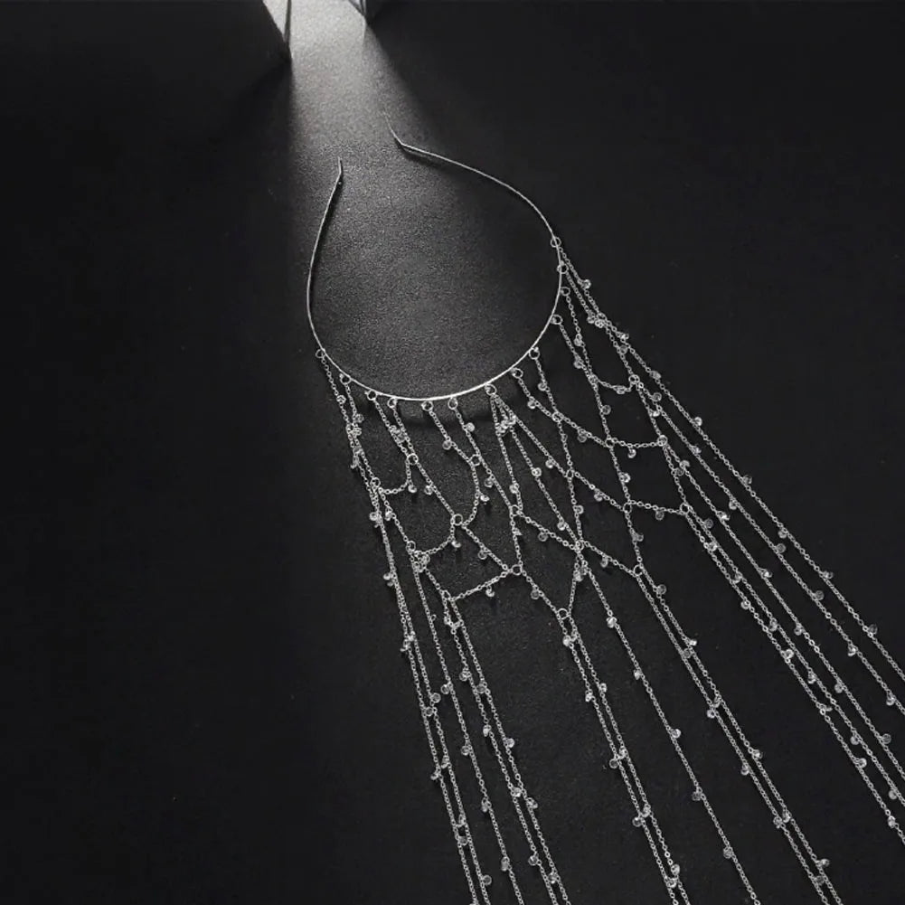 Lunara Tassel Crown