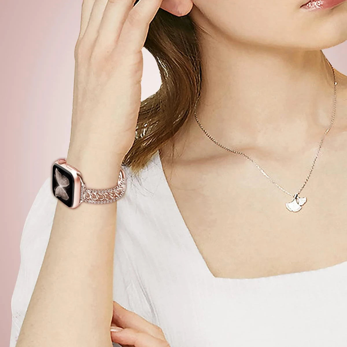 Lussoir Chain Diamond Band
