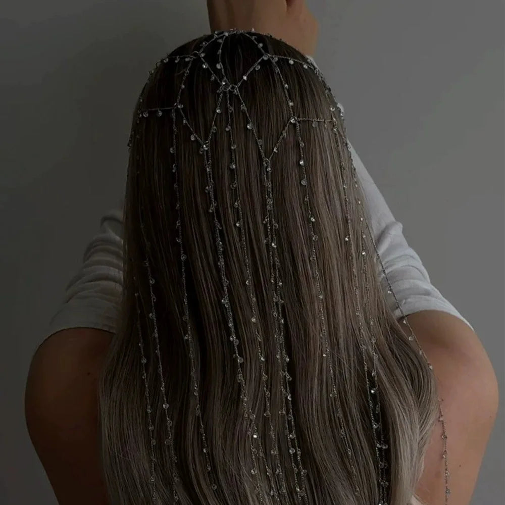 Lunara Tassel Crown