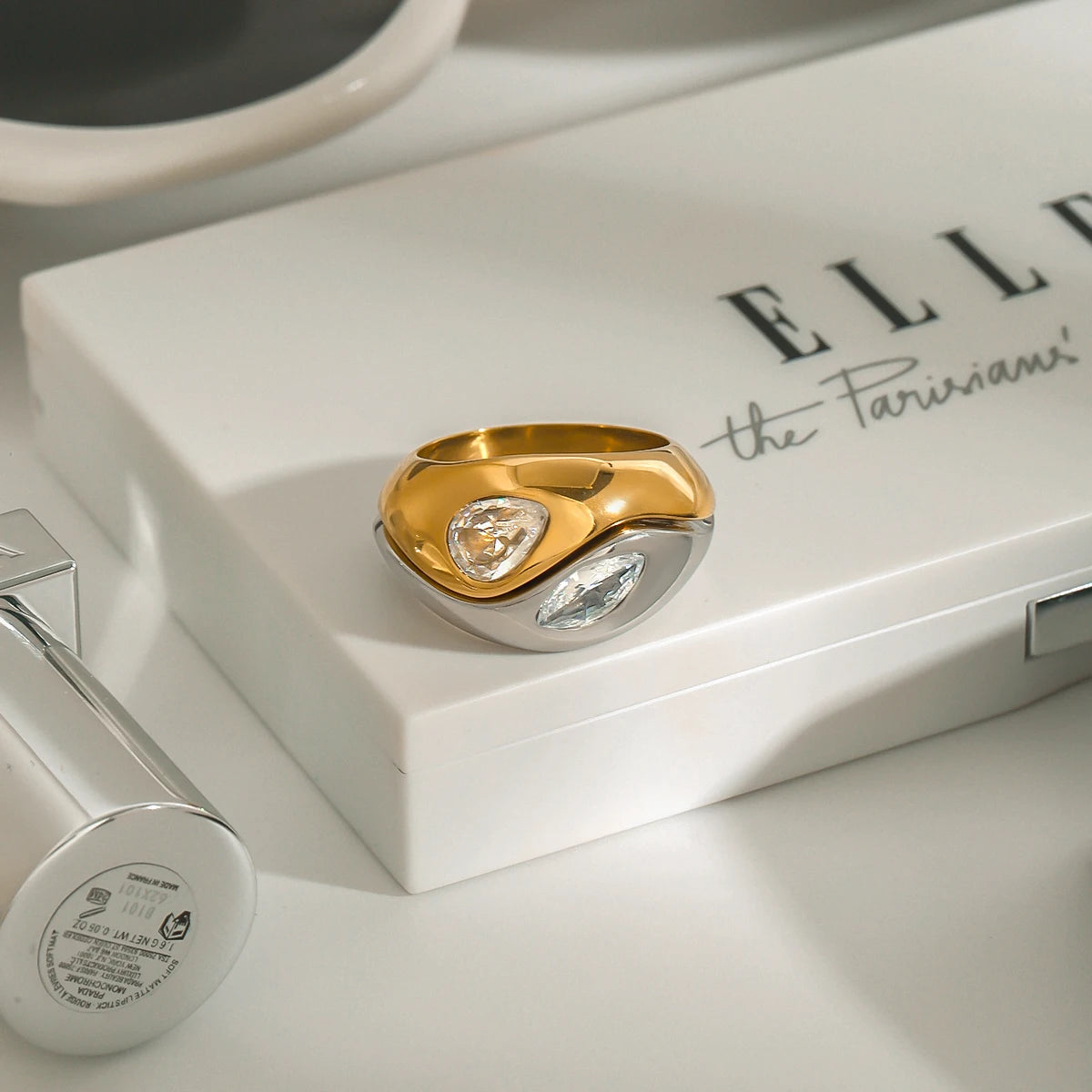 Double Halo Luxe Ring