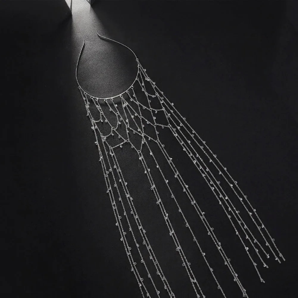 Lunara Tassel Crown