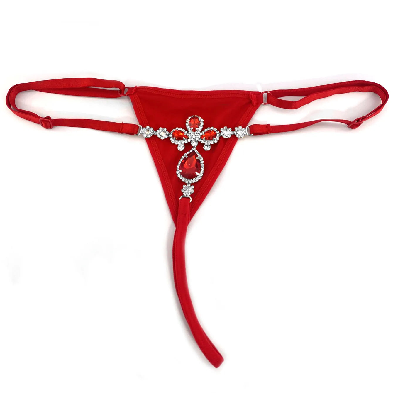 Crimson Bloom Body Chain