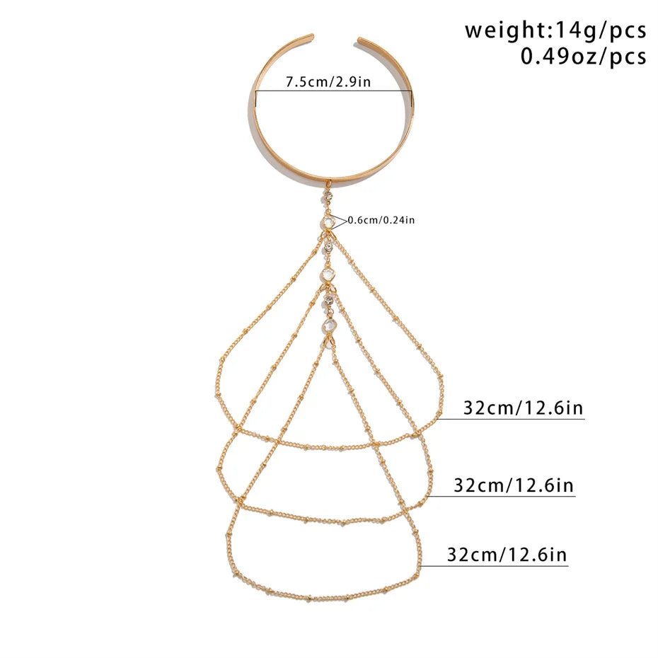 Al Thuraya Crystal Cuff