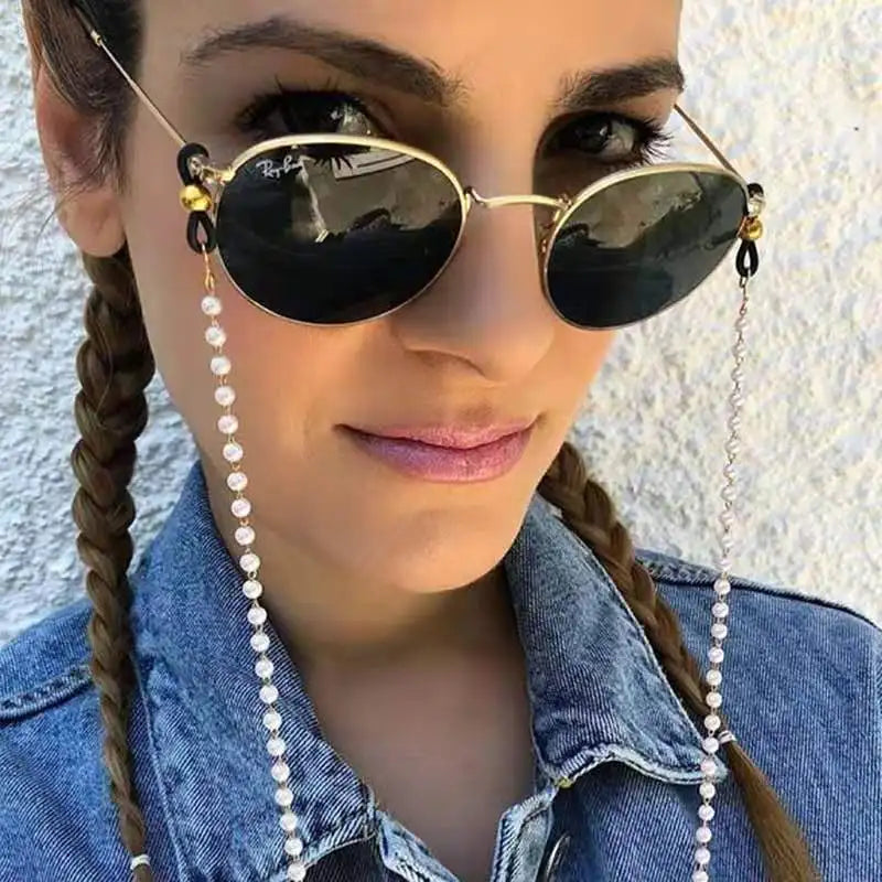 Kuwait Pearl Charm Eyewear Chain
