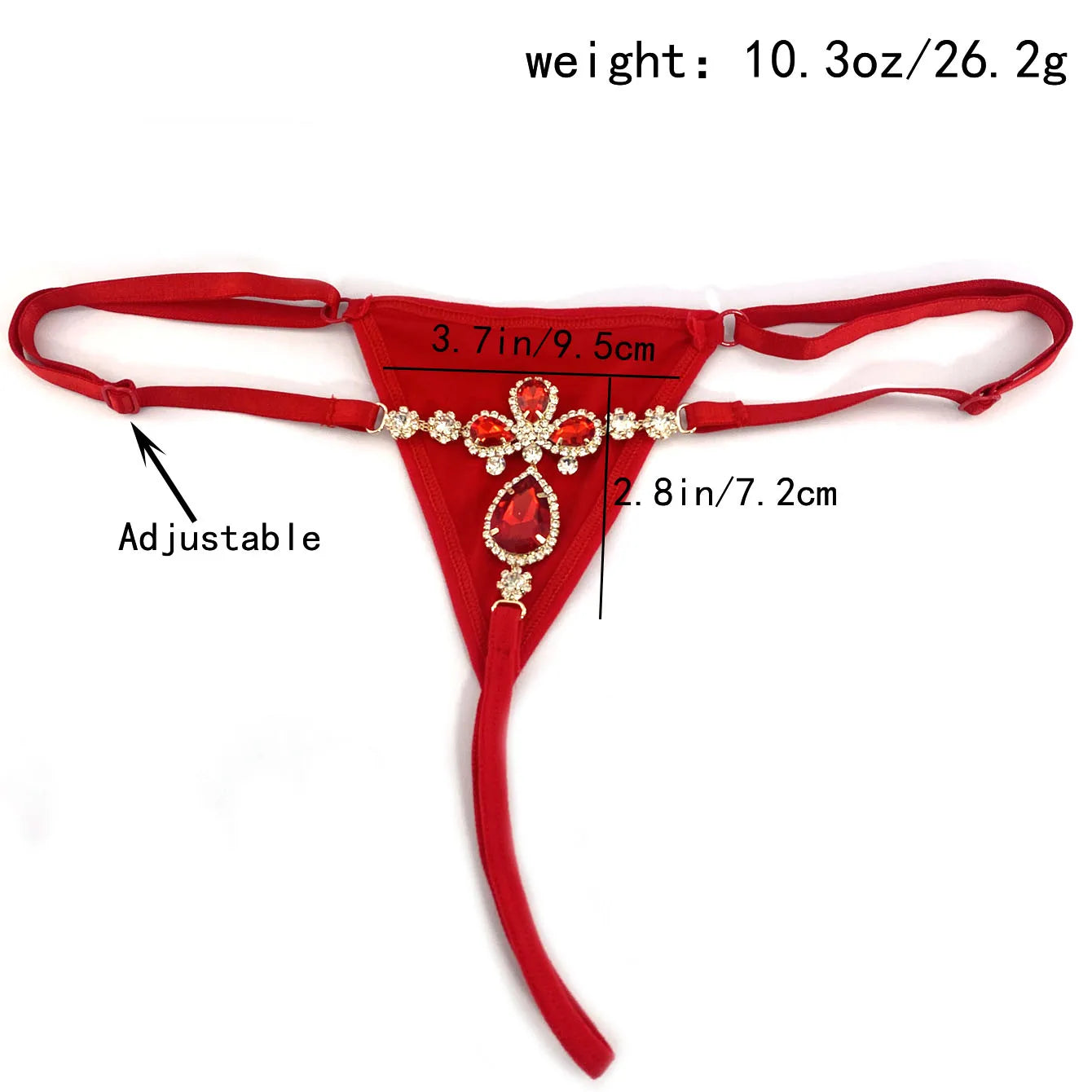 Crimson Bloom Body Chain