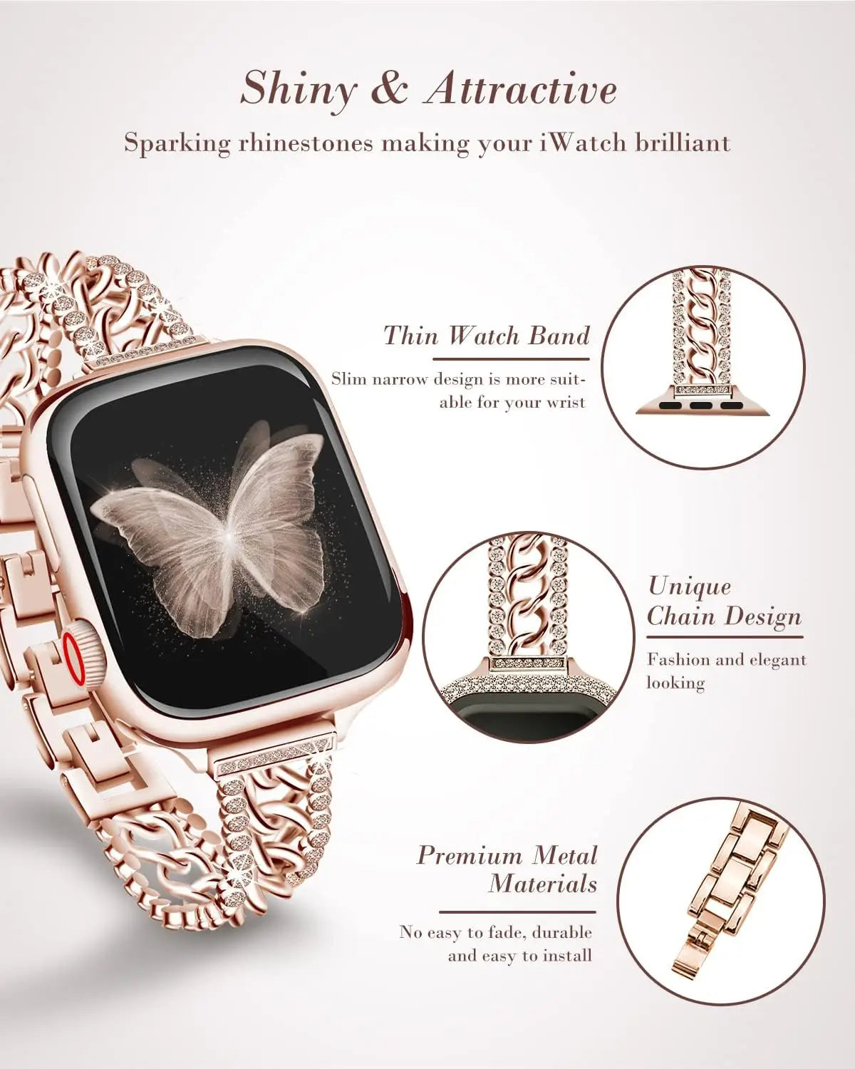 Lussoir Chain Diamond Band